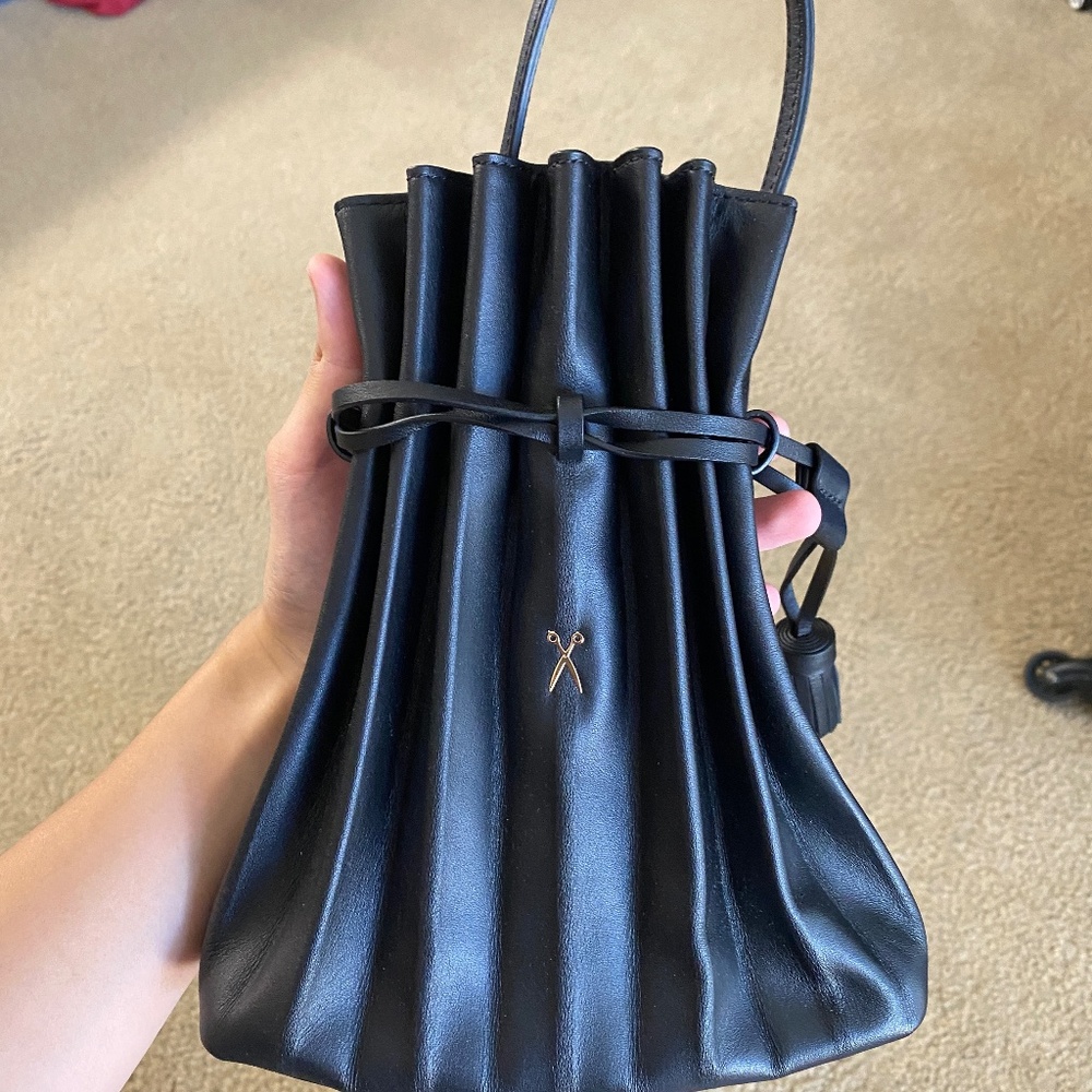 Joseph & Stacey Leather Crossbag S in Rich Black